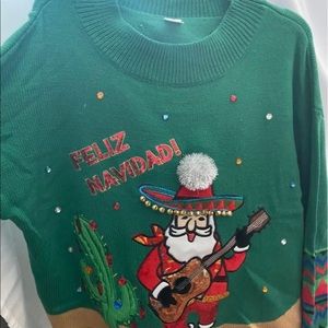 Ugly Christmas sweater Feliz Navidad